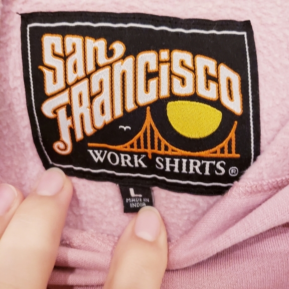 NWT San Francisco fleece good vibes sweater size L - Picture 7 of 9